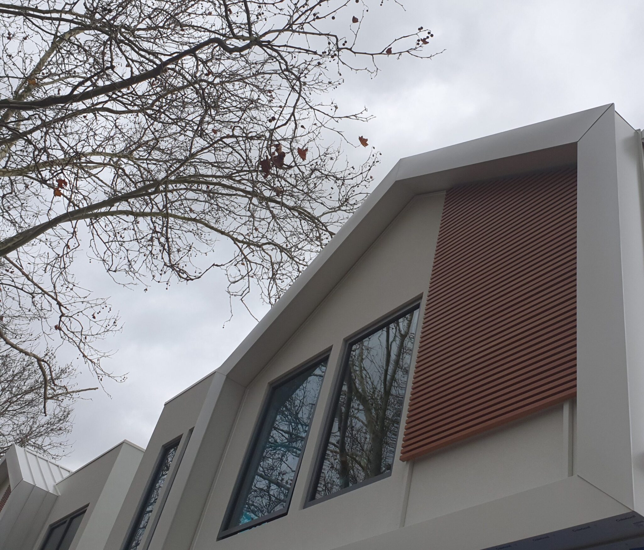 30x40 Timber Look Aluminium Batten | Omnia Cladding